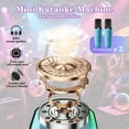 thumbnail image 4 of Kids Karaoke Machine with Wireless Dual Mics, 4 of 5