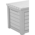 thumbnail image 6 of Keter Keter Outdoor Weather-Resistant 165 Gallon Resin Deck Box with Cushion, White, 6 of 11