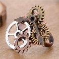 thumbnail image 3 of KLKCMS Pirate Nautique Steampunk Ajustable Femmes Hommes 1,7cm, Doré+, 3 of 7