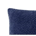thumbnail image 2 of Better Homes Gardens Decorative Throw Pillow, Chenille Knit, Square, Navy, 20''x20'', 1 Pack, 2 of 2