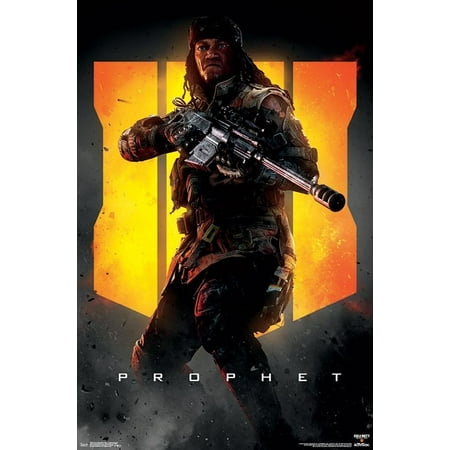 Call Of Duty Black Ops 4 Prophet Key Art Poster Print Walmartcom