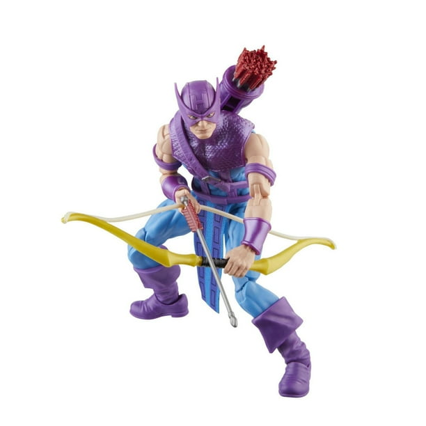 Hasbro Marvel Legends Series Hawkeye with Sky-Cycle Avengers 60th
