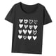 thumbnail image 4 of Camiseta de mujer con cuello redondo, ropa deportiva, camiseta básica de manga corta para viajes XL, 4 of 7