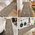 thumbnail image 4 of Yamaziot 2'x8' Boho Runner Rug for Hallway, Long Laundry Room Rug, Farmhouse Kitchen Rug, Non-Shedding Mat for Bedroom, Living Room, Dining Room, 4 of 5