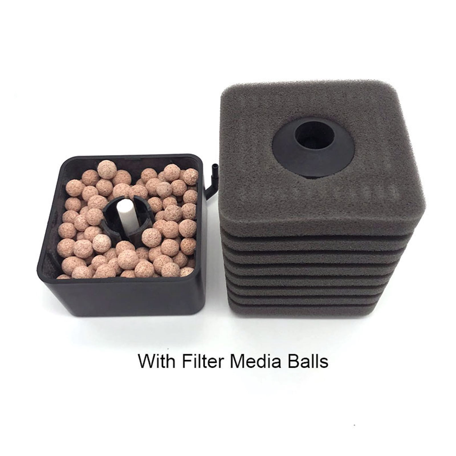 Bio Sponge Filter for Aquarium Fish Tank Shrimp Pond Air Pump Biochemical Ball Filtration Noiseless