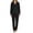 Black., variant on Women Nures Uniform,2 Piece Work Outfits Set,Loose Long Sleeve V-Neck Top Sweat Wicking Work Wear Uniform with Pocket Outfit Set