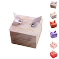 thumbnail image 4 of bedienty Unique Colorful Printing Square Ribbon Candy Box Chocolate Sweets Candy Box Chocolate Sweets Chinses Wedding Candy Box Gift Decoration 7 6.5 * 6.5 * 4.5cm, 4 of 6