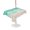 Turquoise, variant on Outdoor Tablecloth with Umbrella Hole for Patio/Picnic/Party/Camping, Blue Coastal Waterproof Table Cloth Rectangle Table Cover Washable, Waves Summer Beach Ocean Sea (60"x 120")