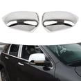 thumbnail image 6 of for Grand for Cherokee 2011-2021 Chrome Rearview Side Mirror Cover Trim 2pcs new, 6 of 9