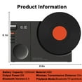 thumbnail image 7 of Vintage Vinyl Record Player Style Bluetooth Speaker,Phonograph Style Retro Bluetooth Speaker,Good Bass Enhancement Loud Volume,Cute Look Gift for Children, 7 of 7