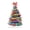 Red-4, variant on Gorgeous Santa Reindeer Sleigh Acrylic Statue Christmas Tabletop Decoration Family Holiday Party Decoration
