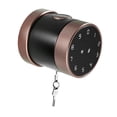thumbnail image 1 of Lipstore Door Unlocking Methods Anti Lock Aluminum Smart Door Lock Coffee TYF, 1 of 8