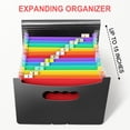 thumbnail image 2 of Greeting Card Organizer Expanding Storage Box Accordion, 2 of 7