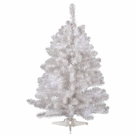 Vickerman 3 Crystal White Spruce Artificial Christmas Tree Unlit