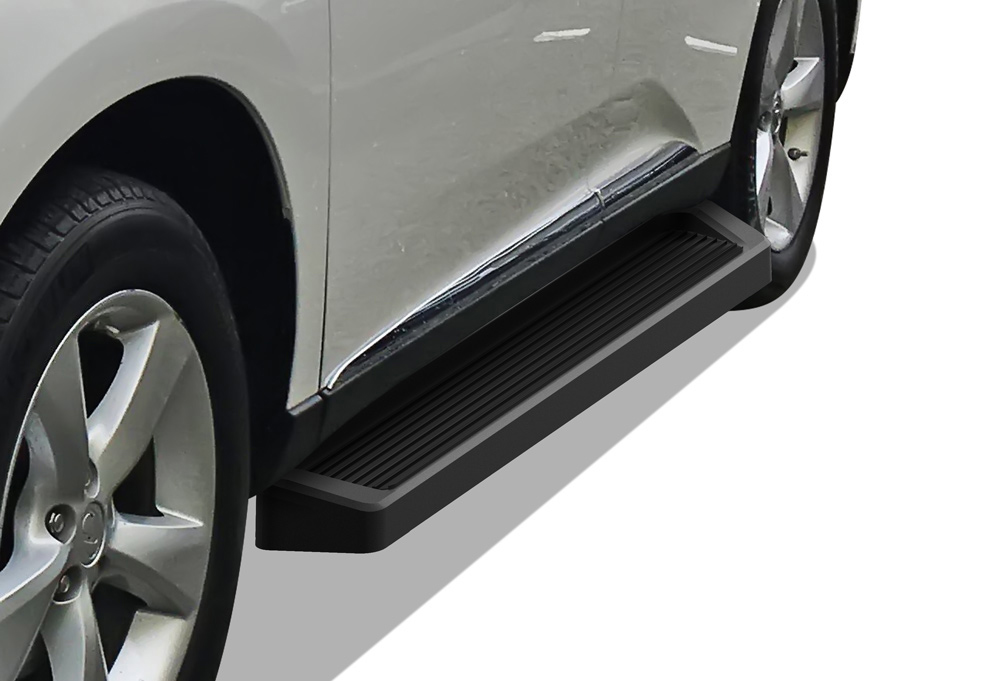 APS iBoard Black Running Boards Style Compatible with Lexus RX350 2010