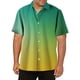 thumbnail image 2 of Camisas Para Hombre Manga Larga De AlgodóN Camisas casuales para hombre Camisas de playa con botones de manga corta Camisas de verano tropical (Green, XXL), 2 of 3