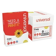 Universal UNV11289 8.5 in. x 11 in., 92 Bright, 20 lbs., Copy Paper Convenience Carton - White (5 Reams/Carton, 500 Sheets/Ream)