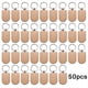 thumbnail image 2 of 50 Piezas de Etiquetas para Llaves Madera en , Espacios en para Grabado de Llaves, de Madera Sin Terminar,Etiquetas para Llaves para Manualidades DIY, Estilo 7, 2 of 8