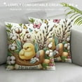 thumbnail image 3 of Leisuo is Risen Throw Pillow Covers Pillow Case Spring Farmhouse Holiday Seasonal Cushion Case for Sofa Couch, 3 of 5