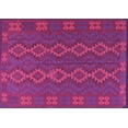 thumbnail image 1 of Ahgly Company Indoor Rectangle Southwestern Purple Country Area Rugs, 7' x 10', 1 of 4