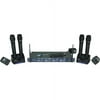 VocoPro UHF5805 Quad Rechargable Wireless Microphone System