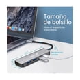 thumbnail image 3 of Adaptador 5 en 1 USB Hub Gris, 3 of 5