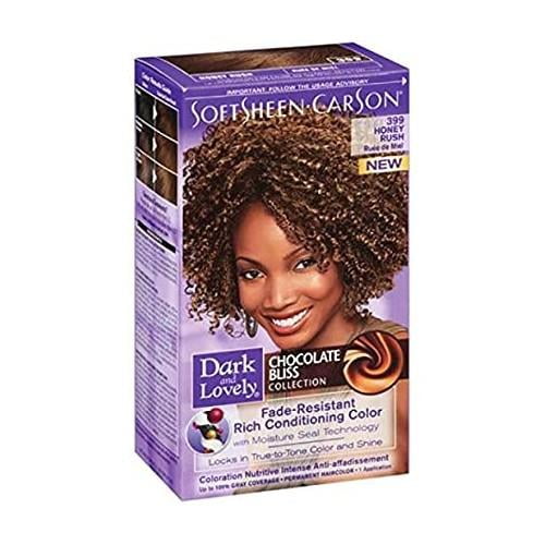 Dark and Lovely Hair Color Kit Chocolate Bliss Honey Rush,Pack of 6 - Dark and Lovely Hair Color Kit Chocolate Bliss Honey Rush,Pack of 6 -