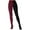 Wine, variant on IDALL Leggings for Women, Sweatpants Women, S Sexy Hollow Mesh See Through Long Pants Gradient Color Tight Stretchy, Yoga Pants Women, Hiking Pants Women 1Pc Pants White One Size