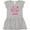 AC-Heather Grey, variant on Inktastic Valentine's Day I'm My Daddy's Girl and My Mommy's World Girls Toddler Dress