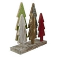 thumbnail image 2 of Northlight Christmas Wooden Pine Tree Silhouettes - 15" - Multi-color, 2 of 4