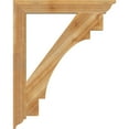 thumbnail image 3 of Ekena Millwork 4"W x 32"D x 40"H Merced Traditional Rough Sawn Bracket, Western Red Cedar, 3 of 4