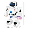 Top Race Remote Control Robot Toy Walking Talking Dancing Toy Robots for Kids, Sings Dancing