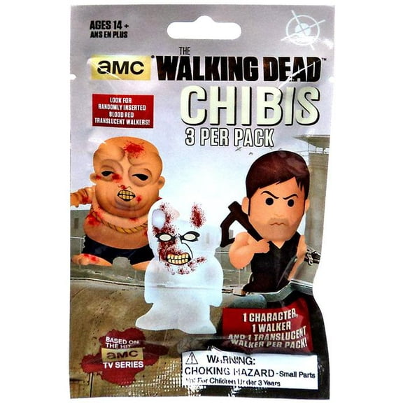 AMC TV The Walking Dead Chibis Figure Pack
