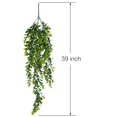 thumbnail image 2 of 39" Boxwood Garland Artificial Plants Greenery Garland Fake Hanging Plants Greenery Vine Garland UV for Home Shelve Wall Indoor Outside Hanging Basket Decor, 2 of 5