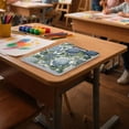 thumbnail image 6 of FORMRS A4 Clipboard Folder with Pen Holder Horizontal Foldable School Office Binder, Watercolor Hydrangeas Pattern, 6 of 9