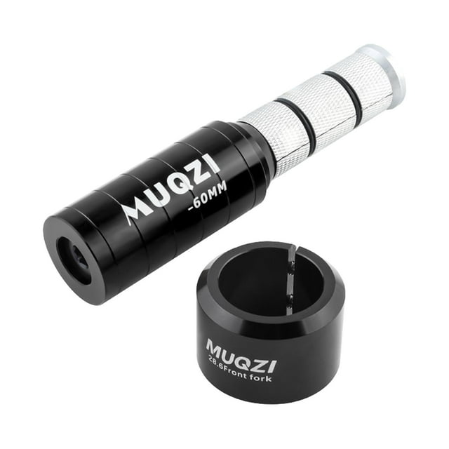 Extensor de vástago de horquilla de bicicleta Zulema adaptador elevador de manillar 28,6mm Negro