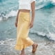 thumbnail image 4 of Faldas de Cintura Elástica para las Mujeres Vestidos de Playa de Moda de Verano con Bolsillos, Faldas Casuales para las Mujeres de Verano, 4 of 7