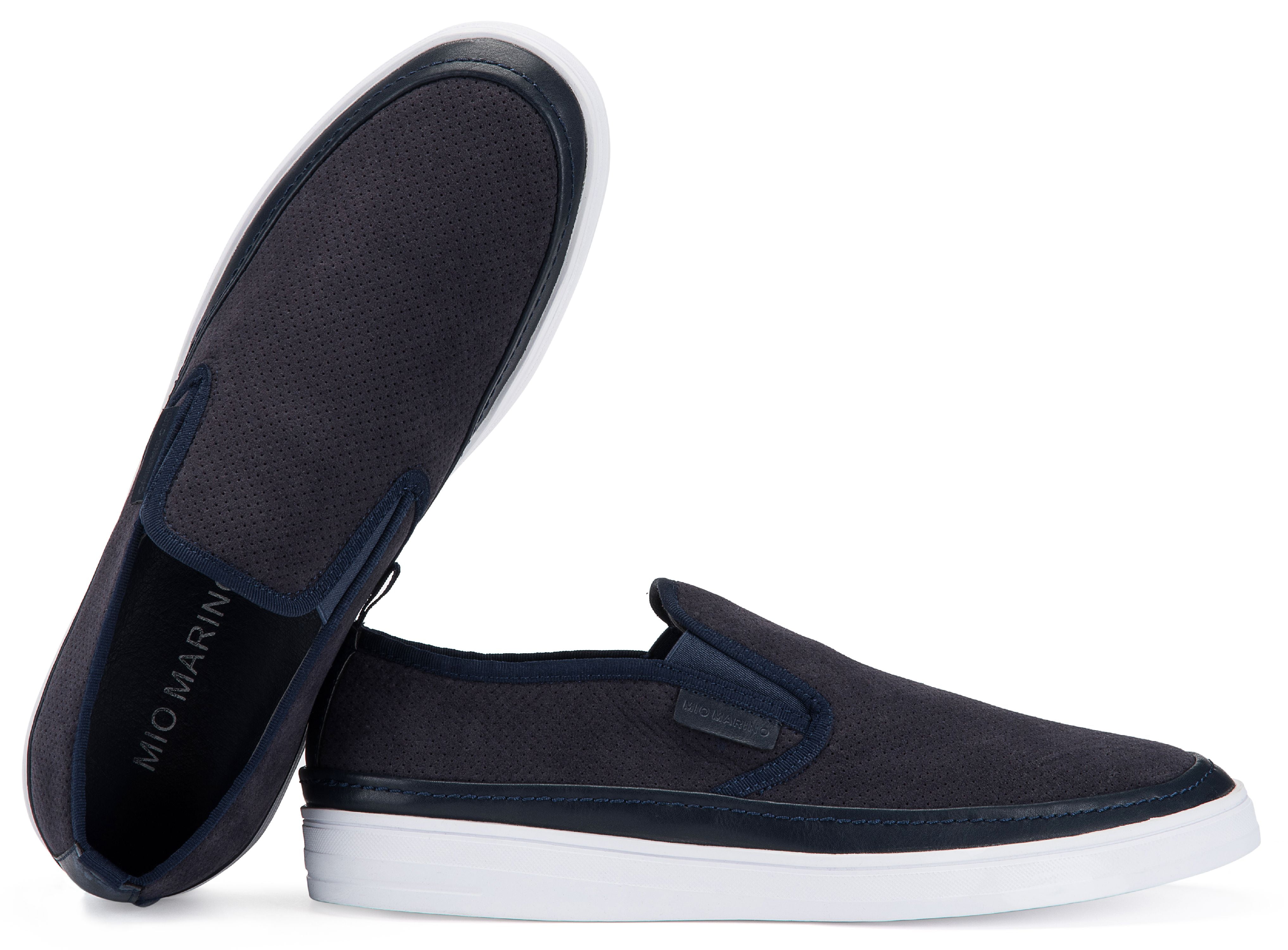Mio Marino Men’s Urbane Suede Slip On Shoes