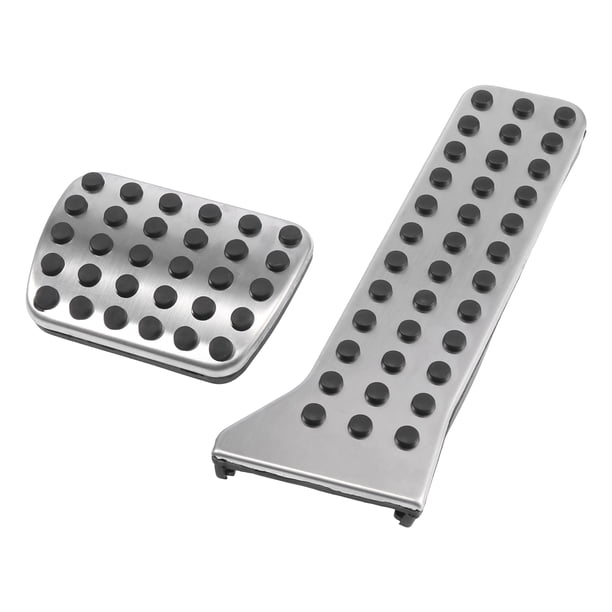 2 Piezas Automática Transmisión Coche Antideslizante Freno Gas Pie Pedal Pastillas