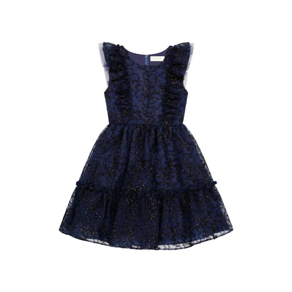 Kensie Girl Soutache Organza Dress, Sizes 4-16