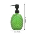 thumbnail image 4 of Unique Bargains 1 Pc Pineapple Shape Soap Dispenser 11.84oz Green Black, 4 of 6