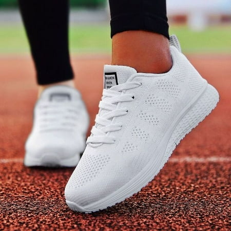 

Women Casual Shoes Ladies Sport Shoes Breathable Walking Mesh Flat Shoes Woman White Sneakers Women Tenis Feminino Female Shoes