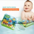 thumbnail image 1 of Infant Shower Toy Tear Proof Baby Bath Book With Colorful Patterns For Bath Time Early Education Toys, 1 of 8