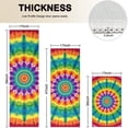 thumbnail image 4 of Rainbow Tie Dye Mandala Pattern Kitchen Rugs Sets Of 3,Kitchen Runner Rugs Non Skid Washable,Decorative Kitchen Floor Mats for Kitchen,Sink,Laundry,17"x30"+ 17"x47" + 17"x59", 4 of 6