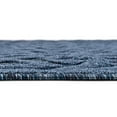 thumbnail image 5 of Unique Loom Outdoor Trellis Textured Collection Area Rug - Spatial (2' x 3' Rectangle Navy Blue/Ivory), 5 of 7