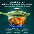thumbnail image 6 of 2.2 qt Sauce Pan with Lid | Enameled Cast Iron Pot with Pour Spout | Oven Safe 500F, 6 of 8
