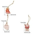 thumbnail image 4 of Moyic Paquete de 2 piezas de de Navidad para colgar en la ventana, colgante de árbol de Navidad, ambientes de fiesta, decoración artesanal DIY Kits de decoración para fiestas Rojo Moyic HA069275-03, 4 of 6
