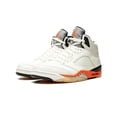 thumbnail image 2 of Men's Jordan 5 Retro "Shattered Backboard" Sail/Orange Blaze (DC1060 100) - 10, 2 of 5