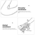 thumbnail image 4 of Creative Chemistry Themed Necklace Lab Equipment Jewelry DNA Structure Pendant Necklace, 4 of 8