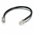 thumbnail image 1 of Câbles à Emporter - 8ft Cat6 Non-Booted Unshielded - UTP - Câble de Raccordement Réseau - Noir, 1 of 1